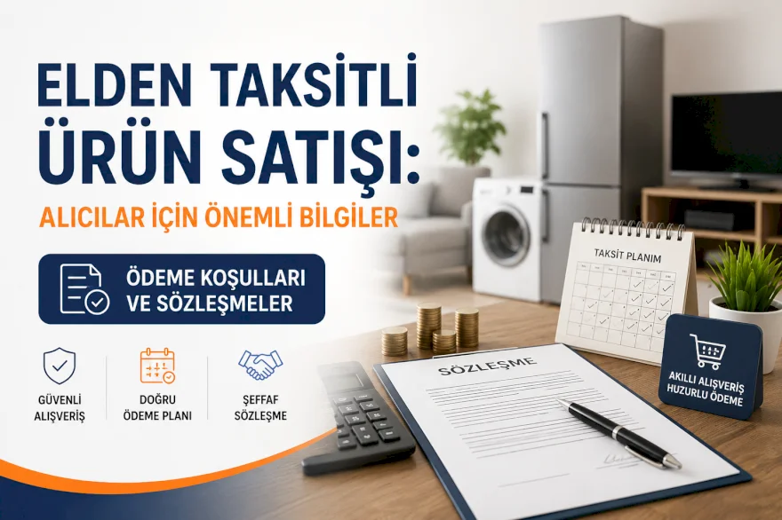 Elden Taksitli Ürün Satışı: Alıcılar İçin Önemli Bilgile