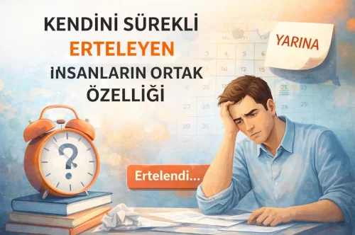 Kendini Sürekli Erteleyen İnsanların Ortak Özelliği