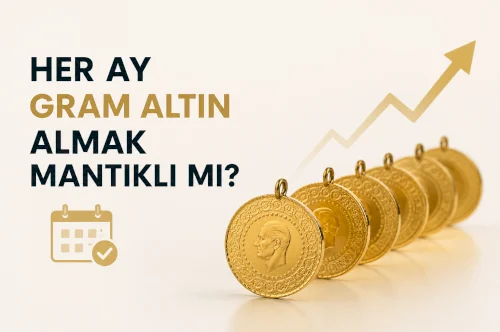 Her Ay Gram Altın Almak Mantıklı mı? Uzun Vadede Kazandırır mı?