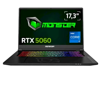 Monster Tulpar T7 V26.2.5 i7-13620H 32 GB 1 TB SSD RTX5060 17.3" W11H Full HD Gaming Laptop