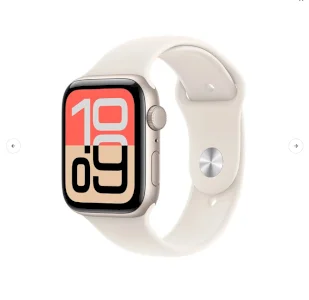 Apple Watch Series 10 GPS 42mm Aluminum Case Sport Band Smartwatch