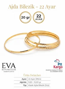 22 Aayar Ajda Bilezik(20 gr)